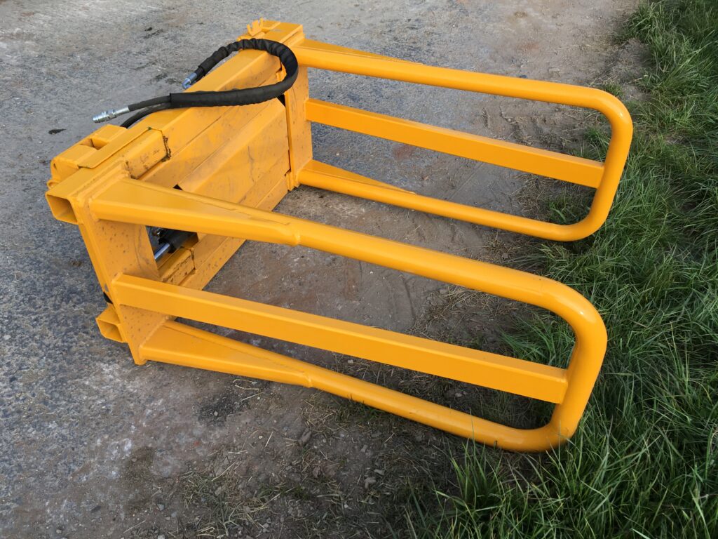 New Side Square bale handler with euro brackets.