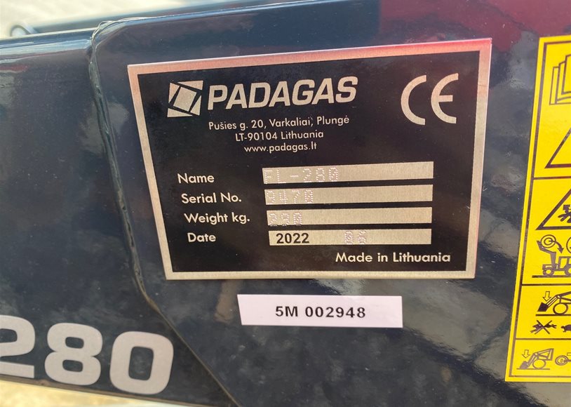 Padagas FL280 Loader