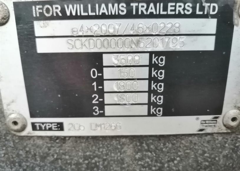 Ifor Williams LM126 Trailer