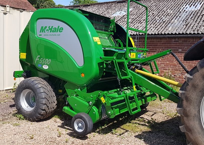 Mchale F5500 Baler (Round)