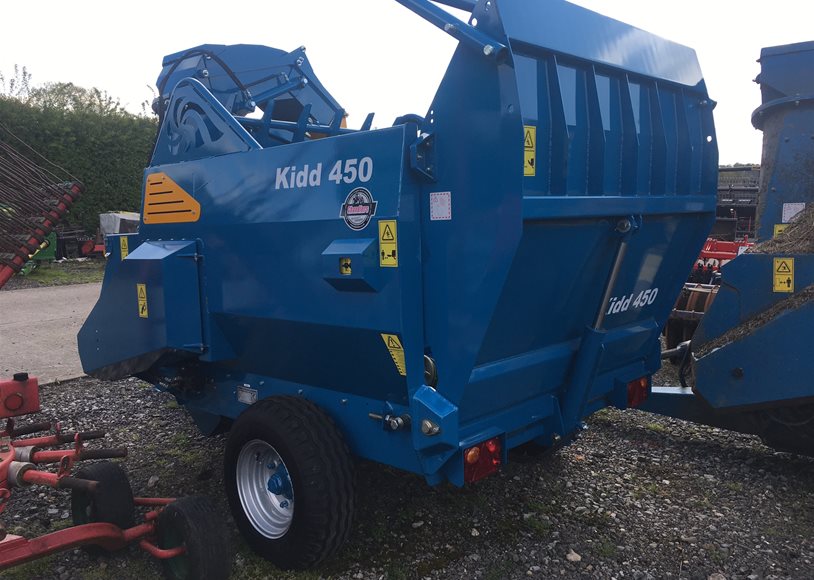 Kidd 450T Bale Shredder