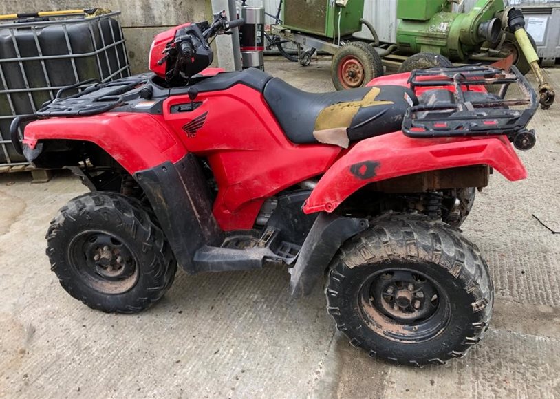 Honda TRX520FA6 Honda Atv