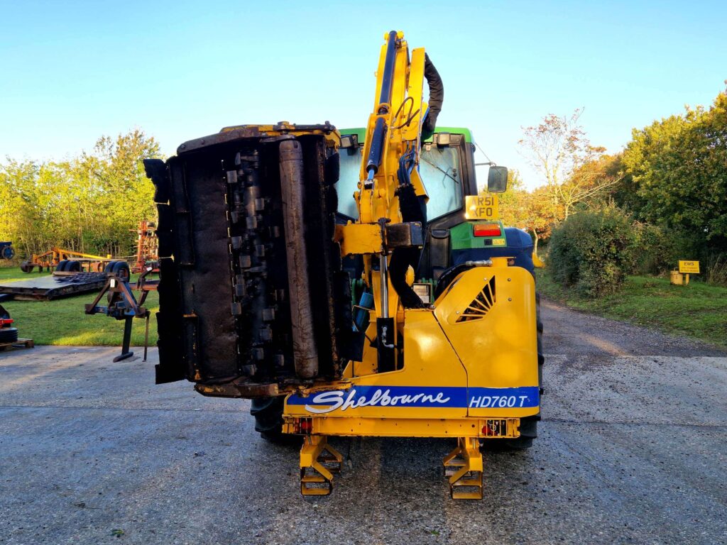 2013 Shelbourne Reynolds HD760T linkage mounted hedge cutter