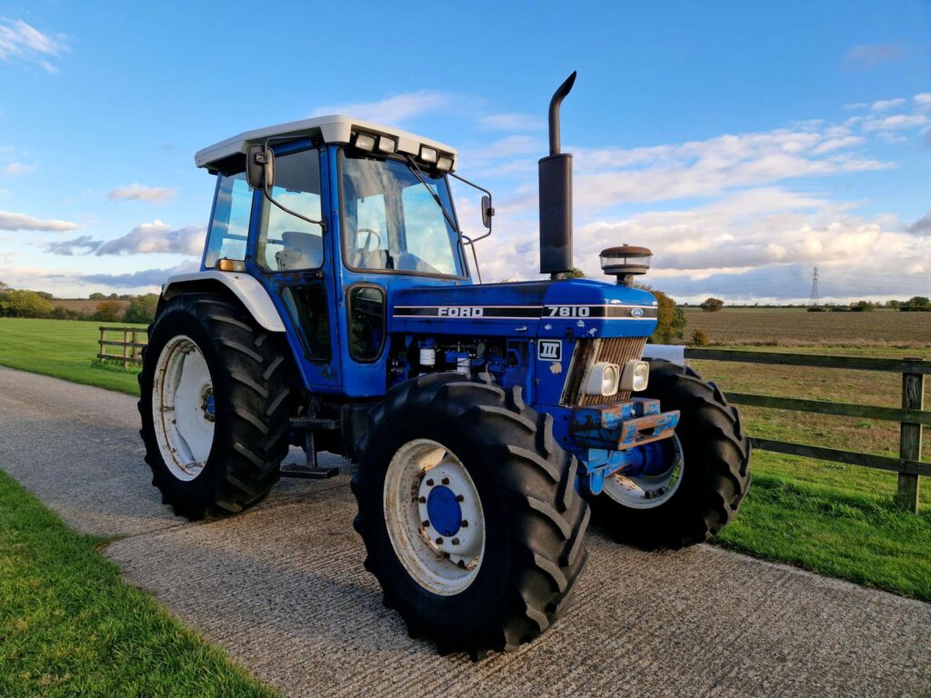 1991 FORD 7810 Series III 4WD Tractor