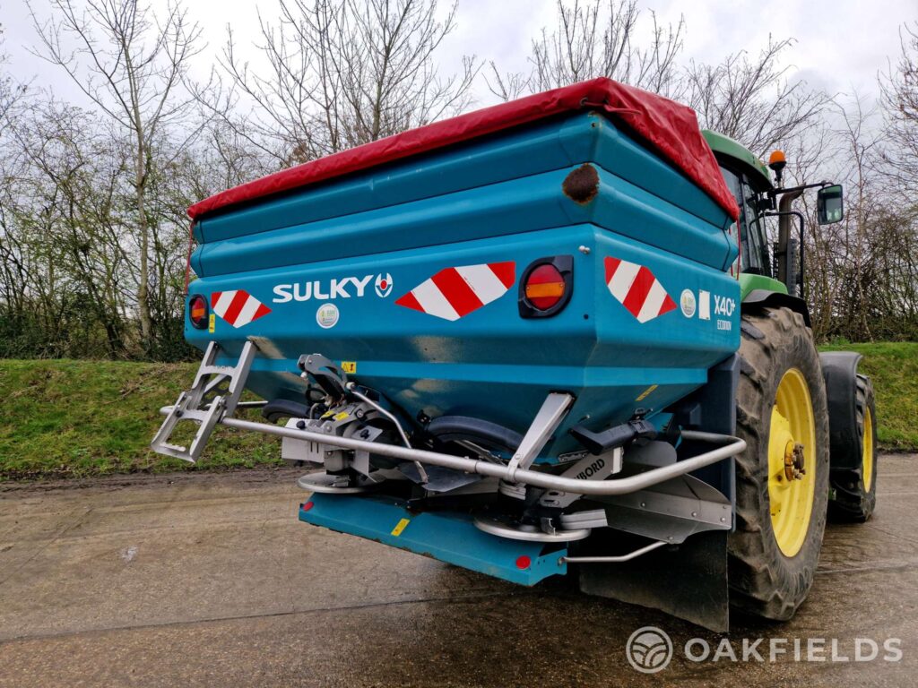 2017 Sulky X40+ Econov fertiliser spreader