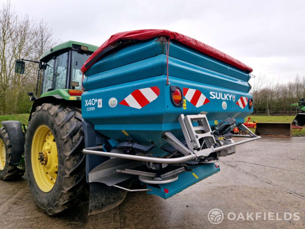 2017 Sulky X40+ Econov fertiliser spreader