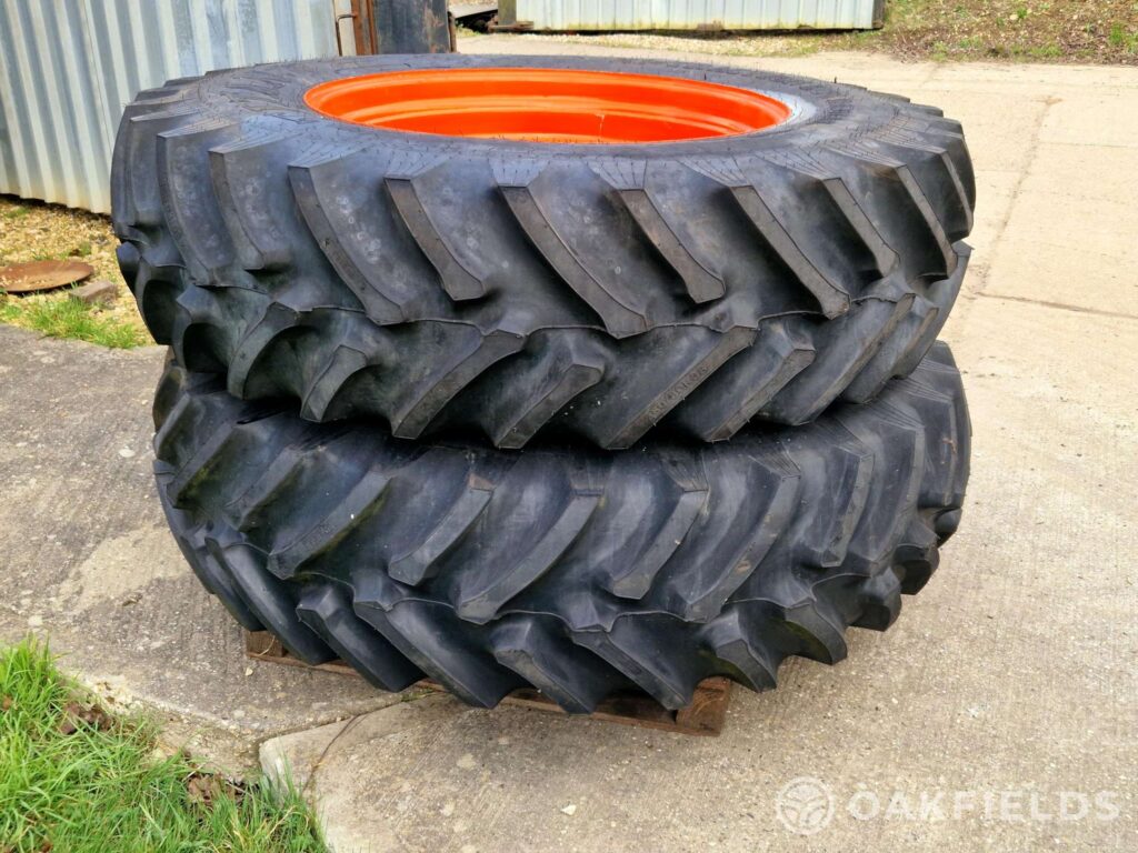 480/80 R38 Titan Tyres on 10 stud wheels