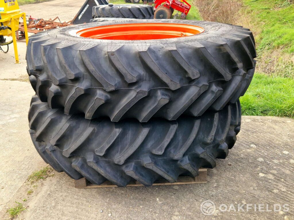 480/80 R38 Titan Tyres on 10 stud wheels