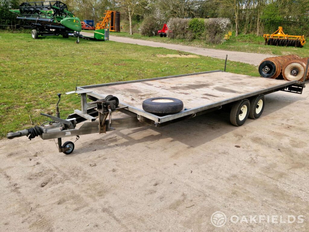 Tanfield CT2000 Tandem axle car trailer
