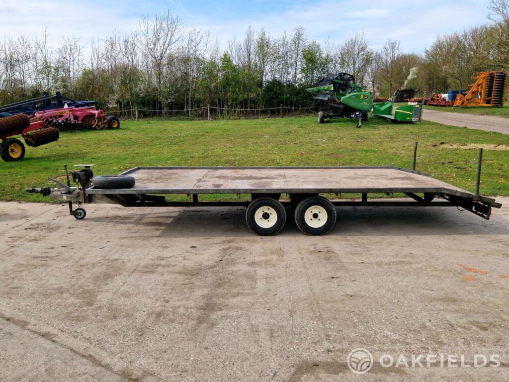 Tanfield CT2000 Tandem axle car trailer