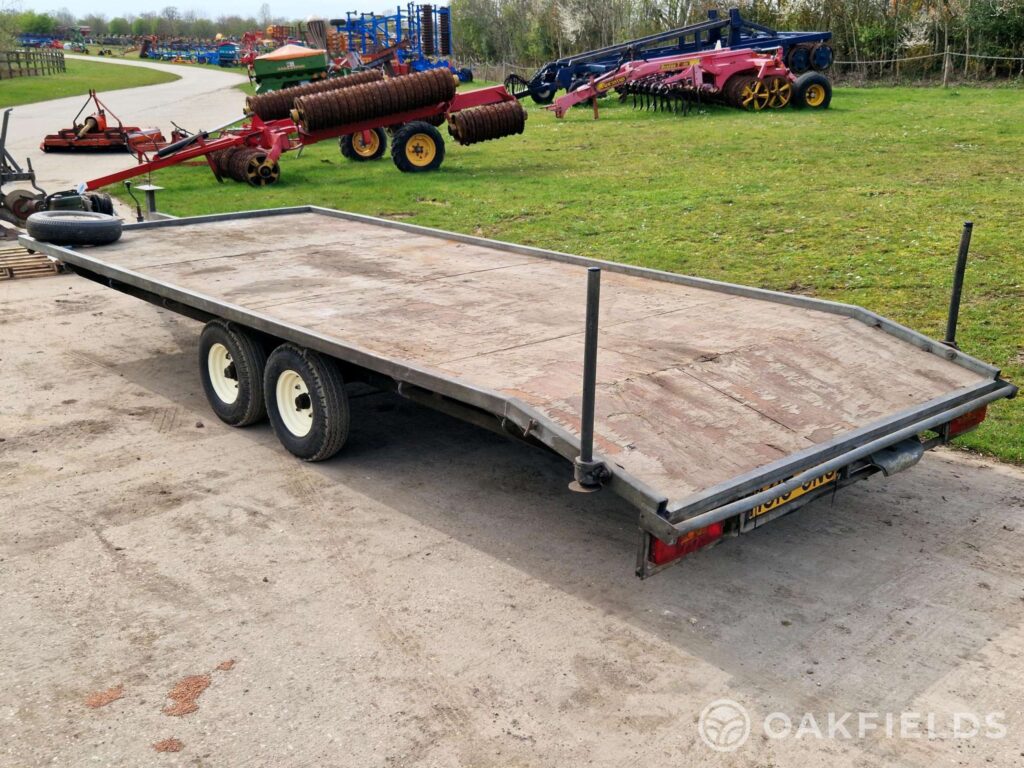 Tanfield CT2000 Tandem axle car trailer