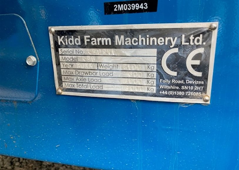 Kidd 450T Bale Shredder