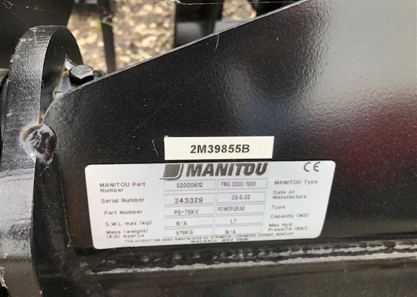 Manitou POWERGRAB Forklift Accs