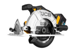 JCB 18V CIRCULAR SAW WITH 1×5.0AH BATTERY CHARGER, 2PC TCT BLADE SET IN 20″ KIT BAG