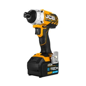 JCB 18V BRUSHLESS IMPACT DRIVER WITH 5.0AH LITHIUM-ION BATTERY IN L-BOXX 136 POWER TOOL CASE