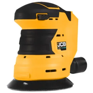 JCB 18V ORBITAL SANDER WITH 2X 2.0AH BATTERY IN 20″ KIT BAG