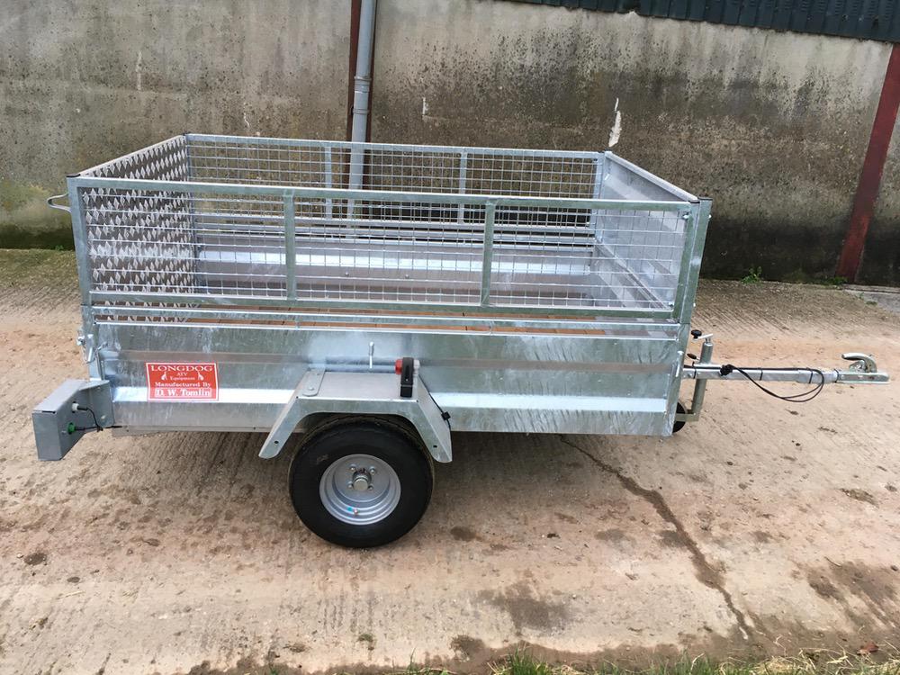 NEW Tomlin general purpose road legal trailer