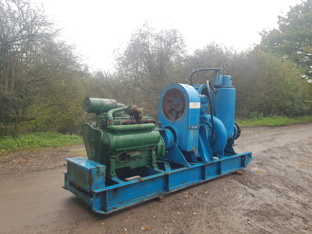 12 inch Sykes Water Pump with Lister Engine