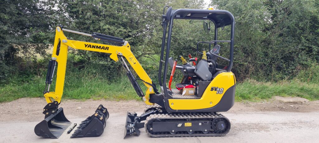 Yanmar SV18 Mini Digger