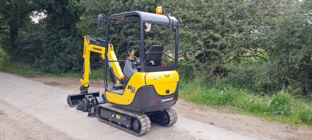 Yanmar SV18 Mini Digger