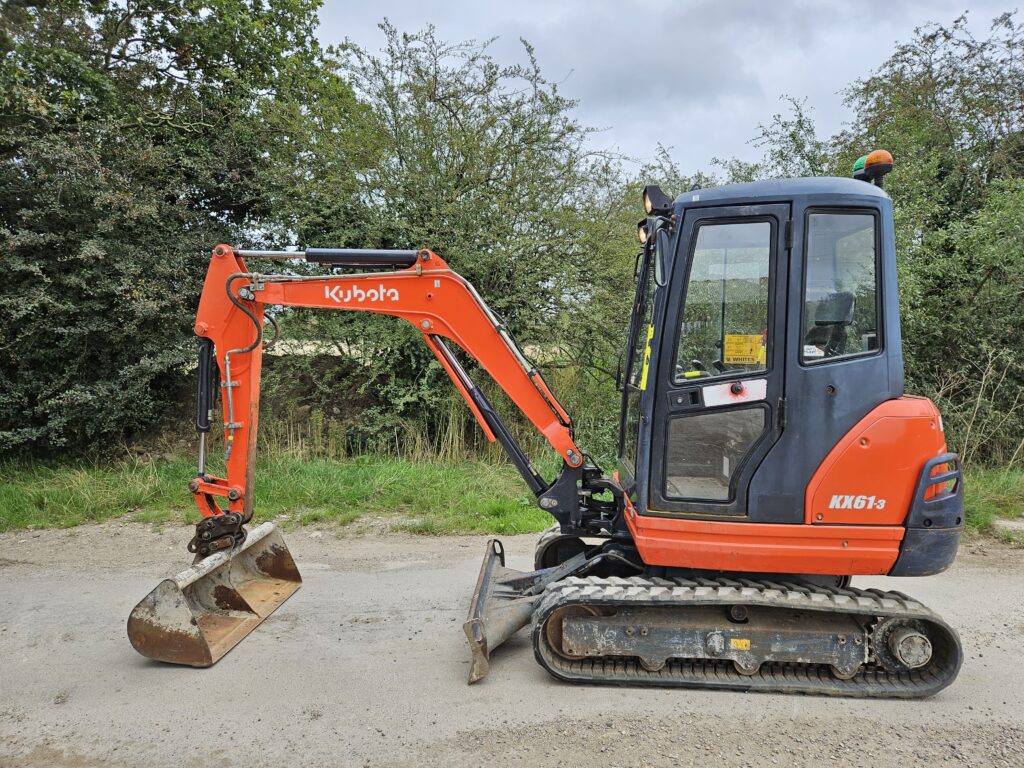 Kubota KX61-3 Mini Digger