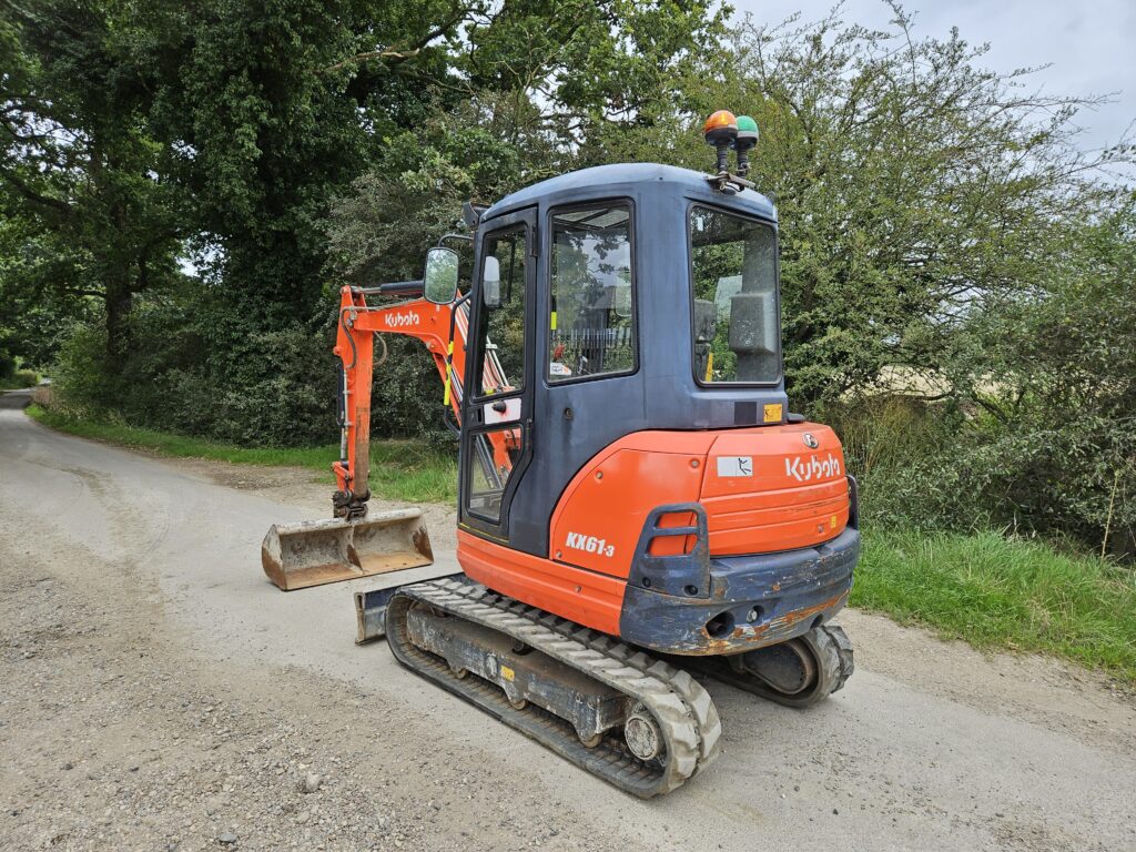 Kubota KX61-3 Mini Digger