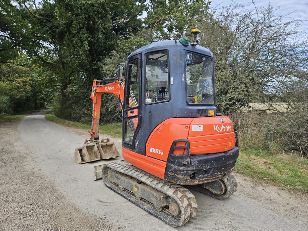 Kubota KX61-3 Mini Digger