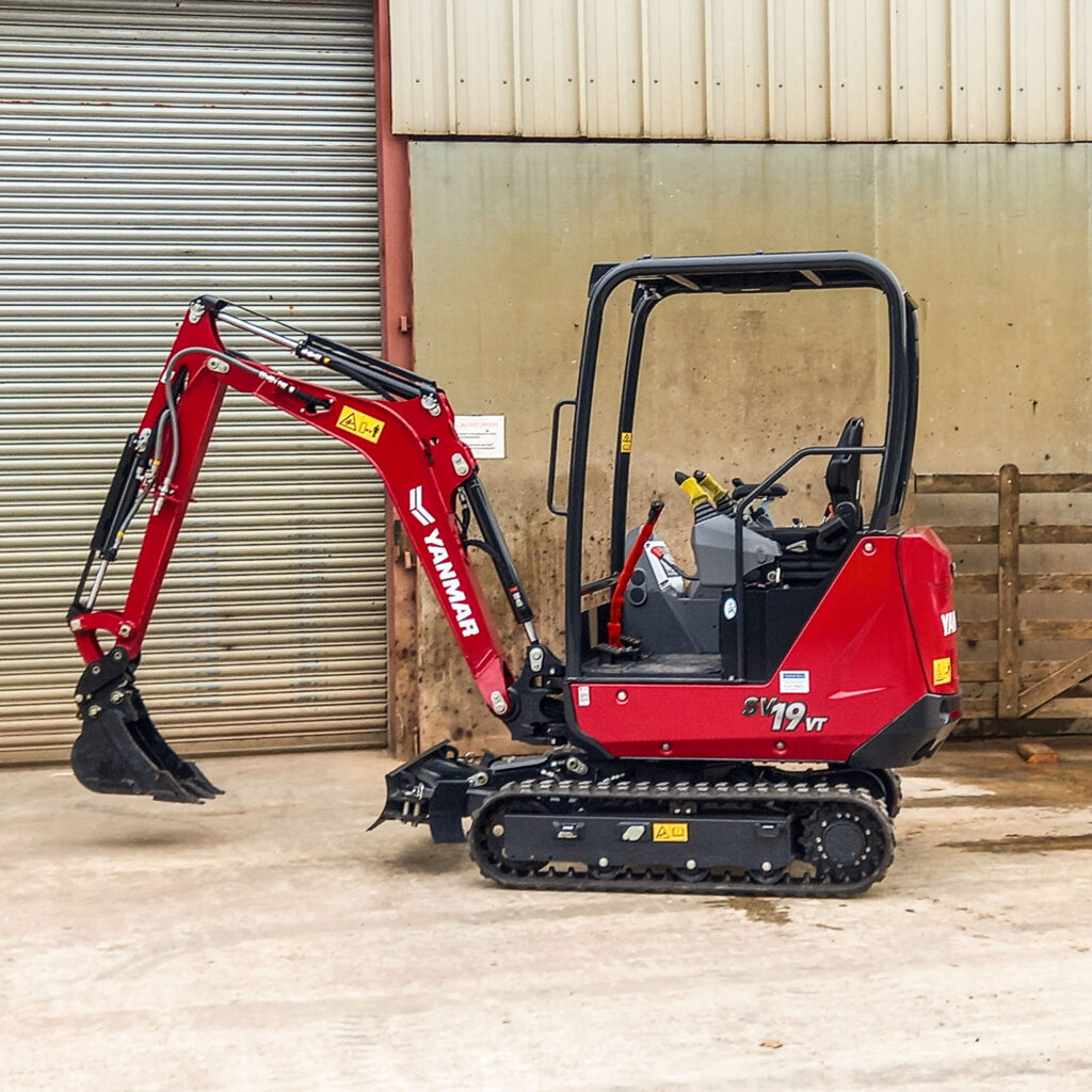 Yanmar SV19 Digger Canopy