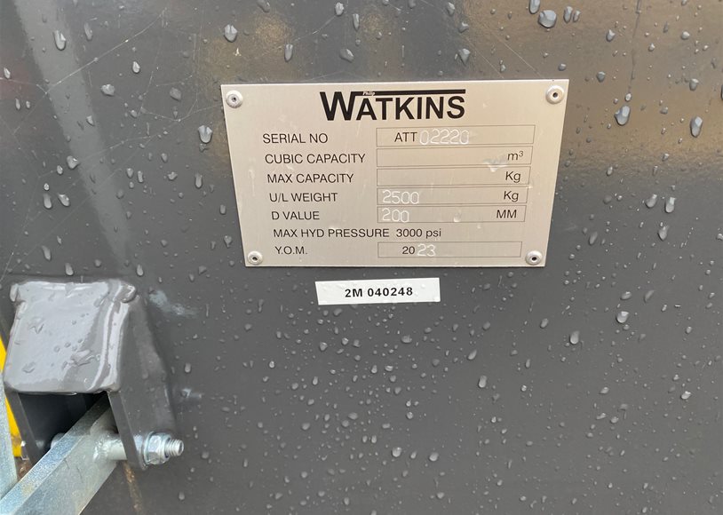 Phillip Watkins 2500KG Weight