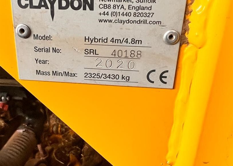 Claydon 4M HYBRID Drill