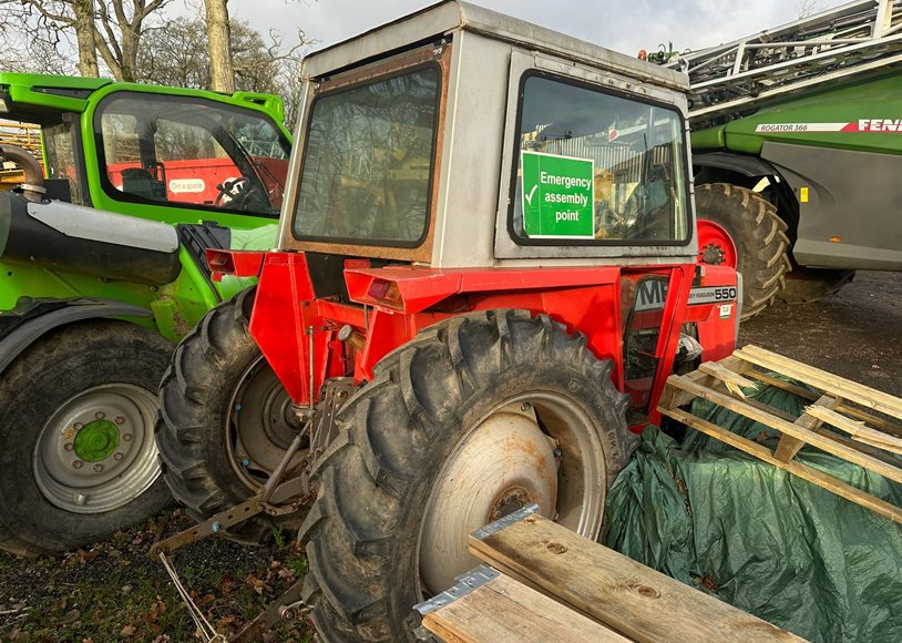 Massey Ferguson 550 Tractor