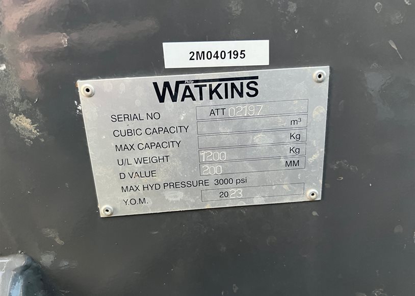 Phillip Watkins 1200KG Weight