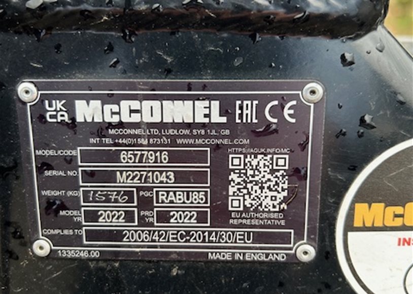 Mc Connell FLAIL Hedgecutter