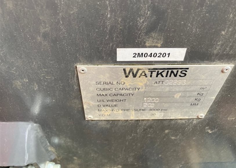 Phillip Watkins 1200KG Weight