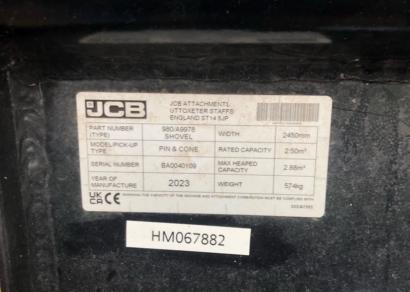 Jcb 980/A9978 Forklift Accs