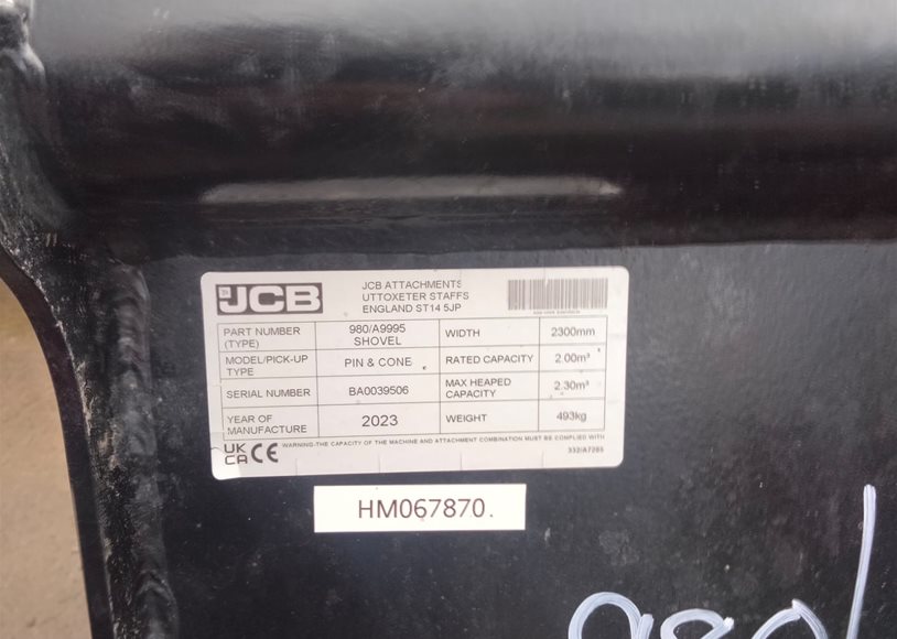 Jcb 980/A9995 Forklift Accs