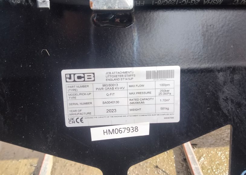 Jcb 980/B0013 Forklift Accs