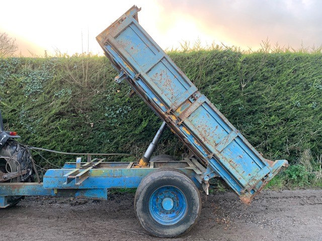 Weeks 6 Ton Dropside Tipping Trailer