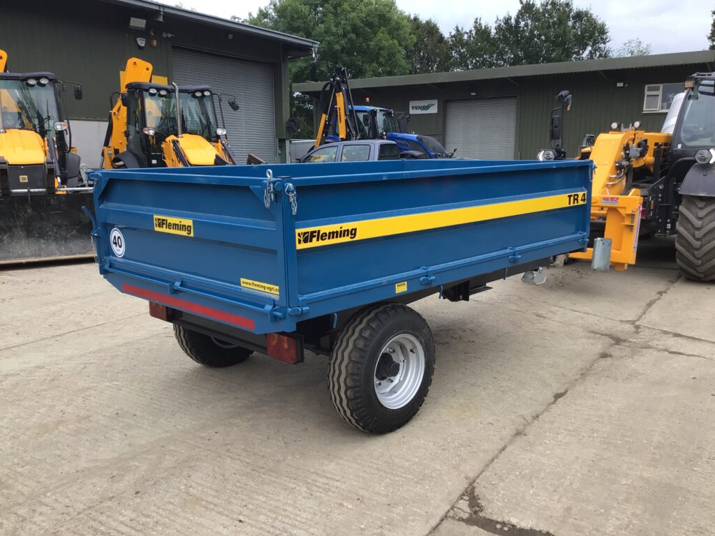 FLEMING TR4 4 TON TIPPING TRAILER