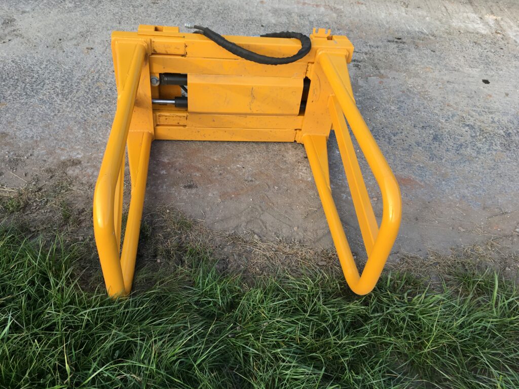 New Side Square bale handler with euro brackets.