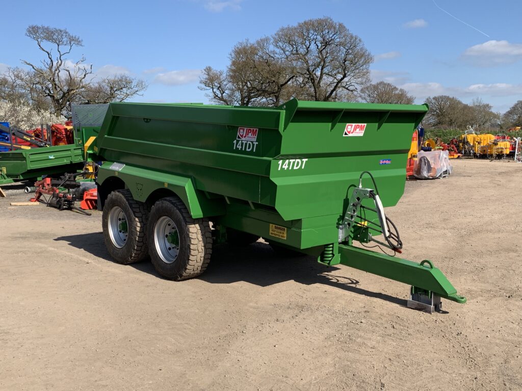 JPM 14 Tonne Dump Trailer With Fold Down Door