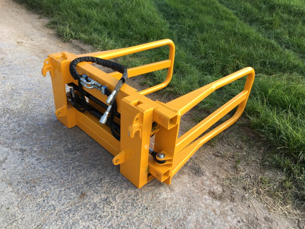 New Side Square bale handler with euro brackets.