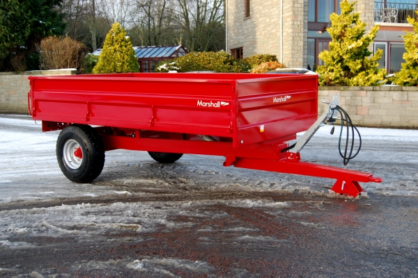 New Marshall Heavy Duty 6 Tonne Dropside Tipping Trailer