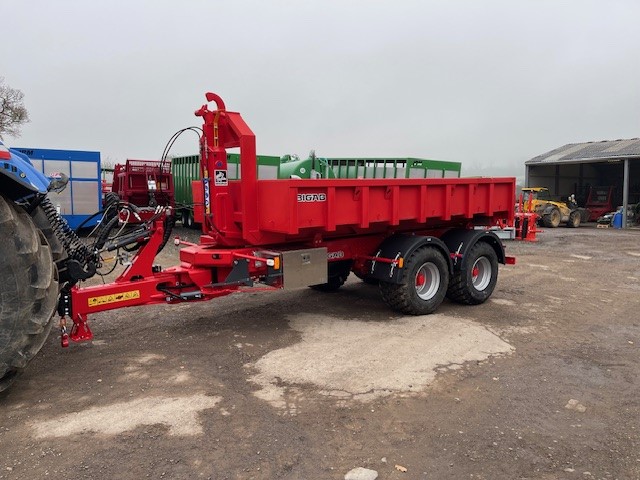 BIGAB B12 Hooklift Trailer