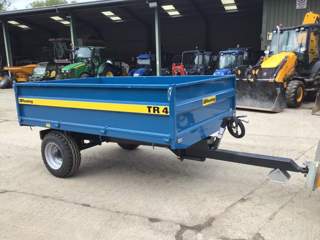 FLEMING TR4 4 TON TIPPING TRAILER