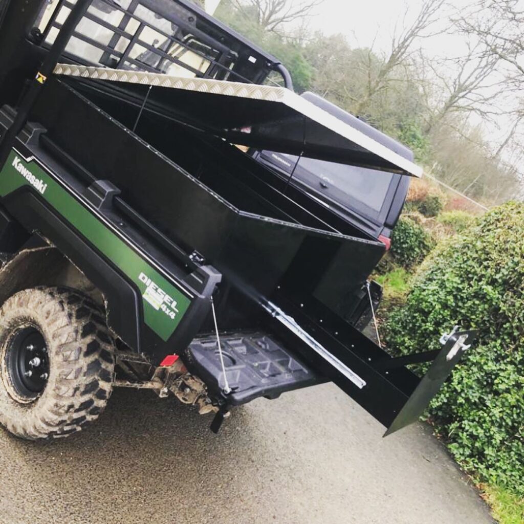 Gun Storage Box To Fit Kawasaki Mule