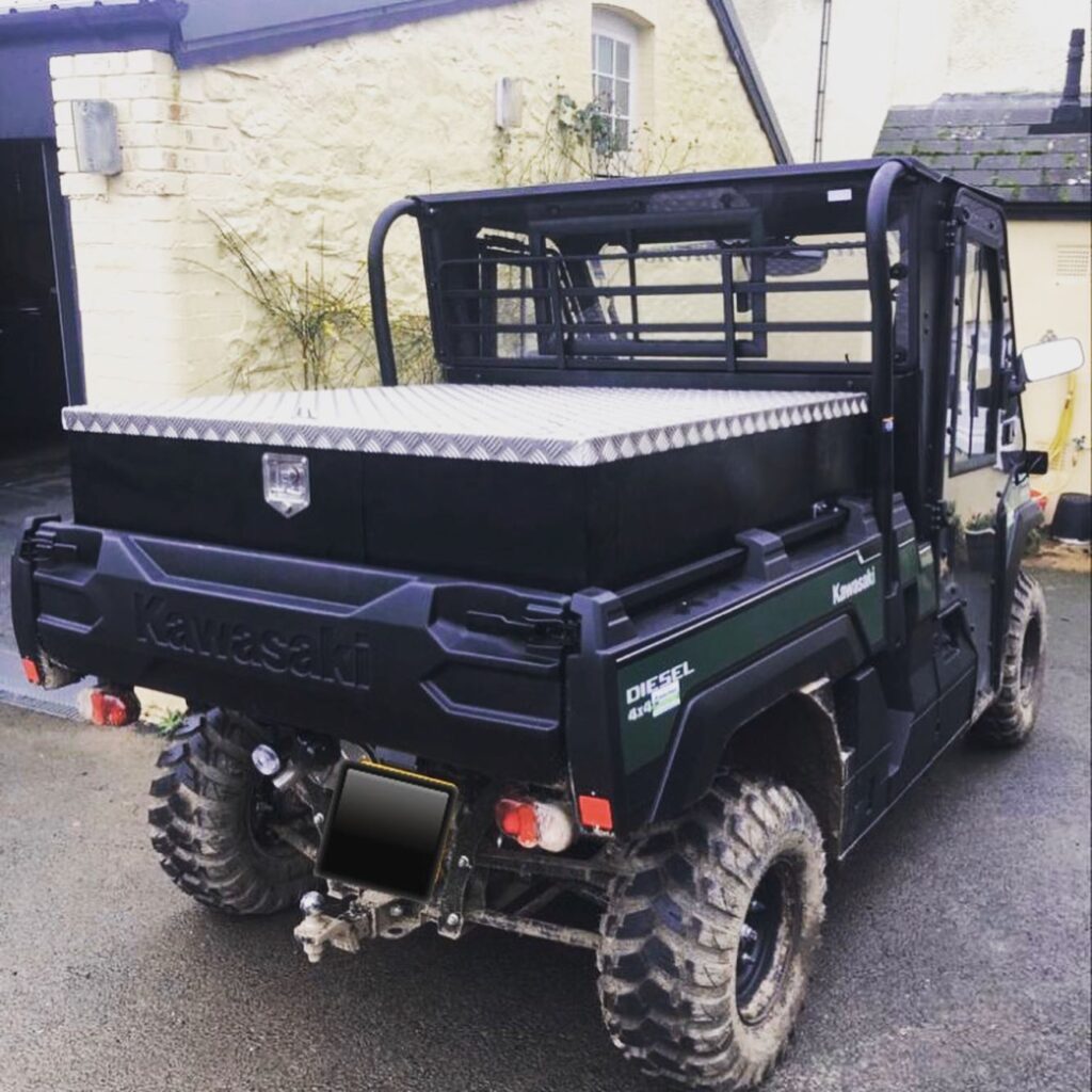 Gun Storage Box To Fit Kawasaki Mule