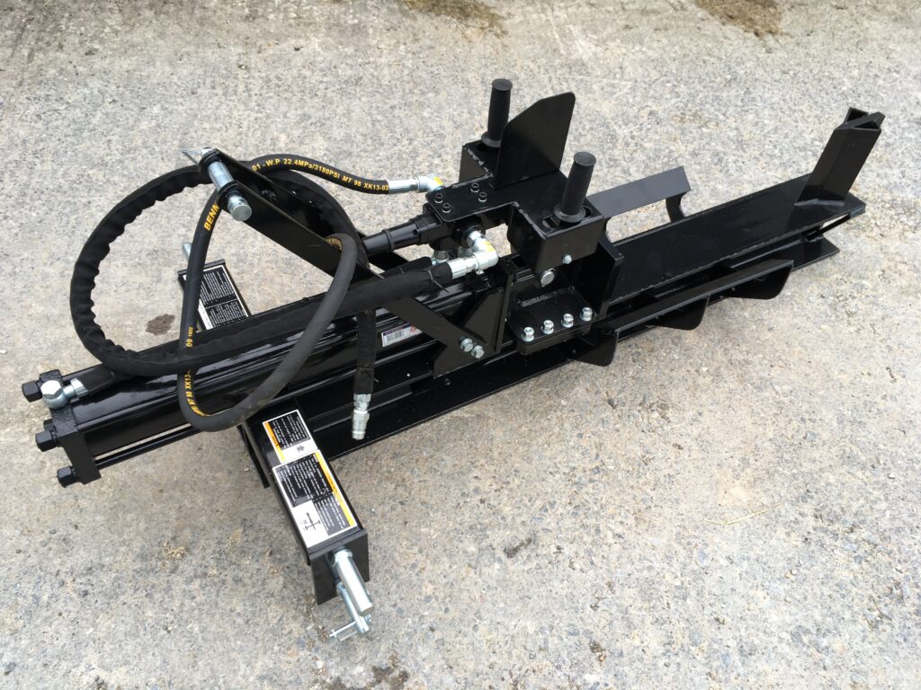 New horizontal 14 ton 3 point linkage log splitter