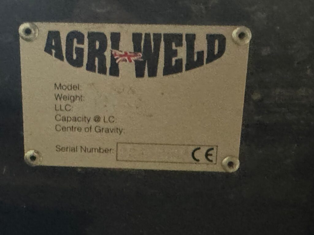 Agriweld front box