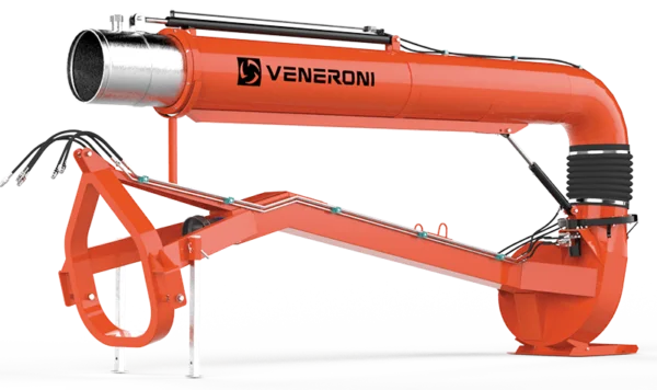 VENERONI ATS Tractor driven centrifugal pump with hydraulic rotation and telescopic pipe